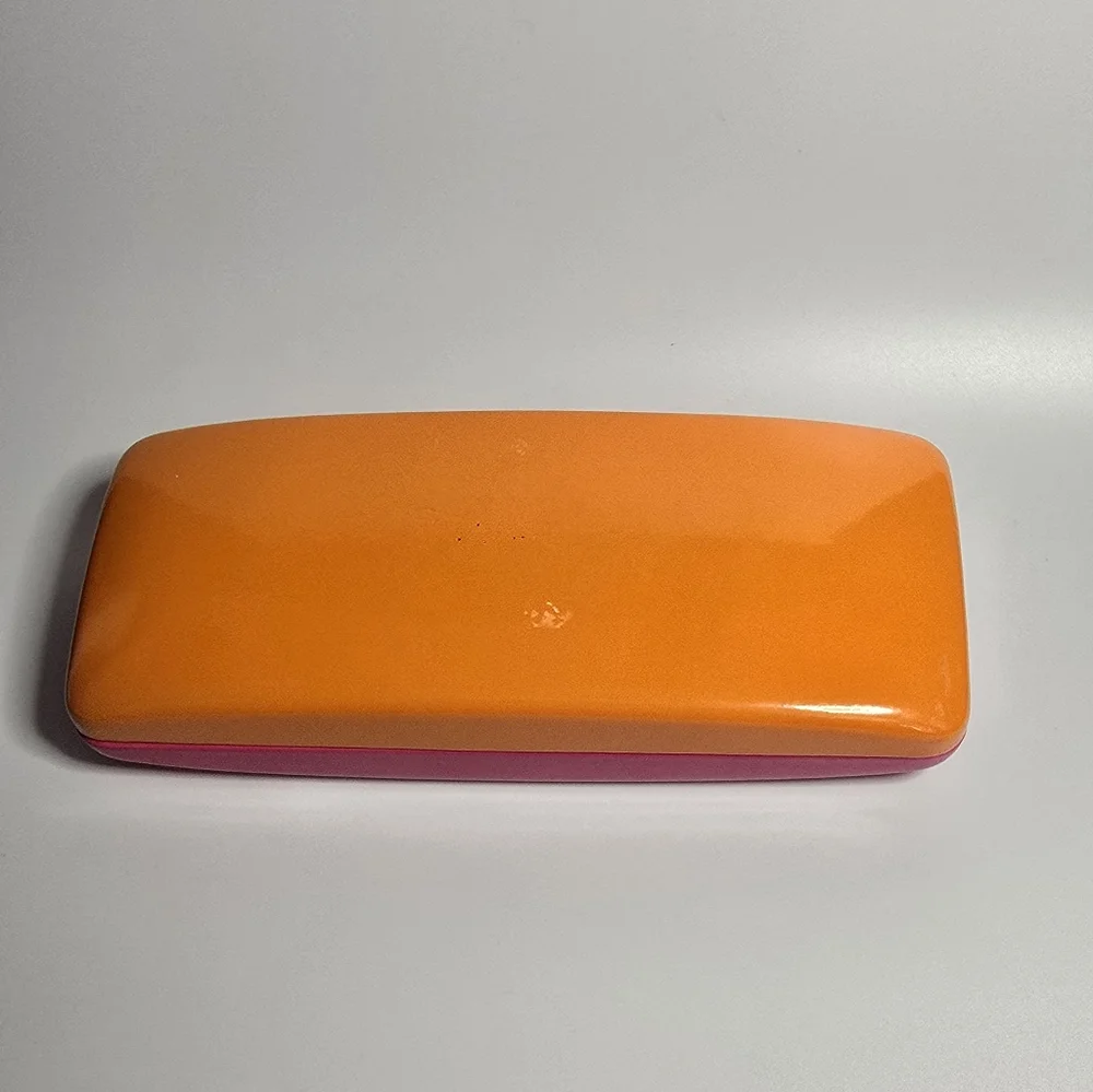 Kate Spade Pink & Orange Eyewear Case